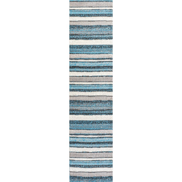 Magnolia Beach Strie' Striped Area Rug